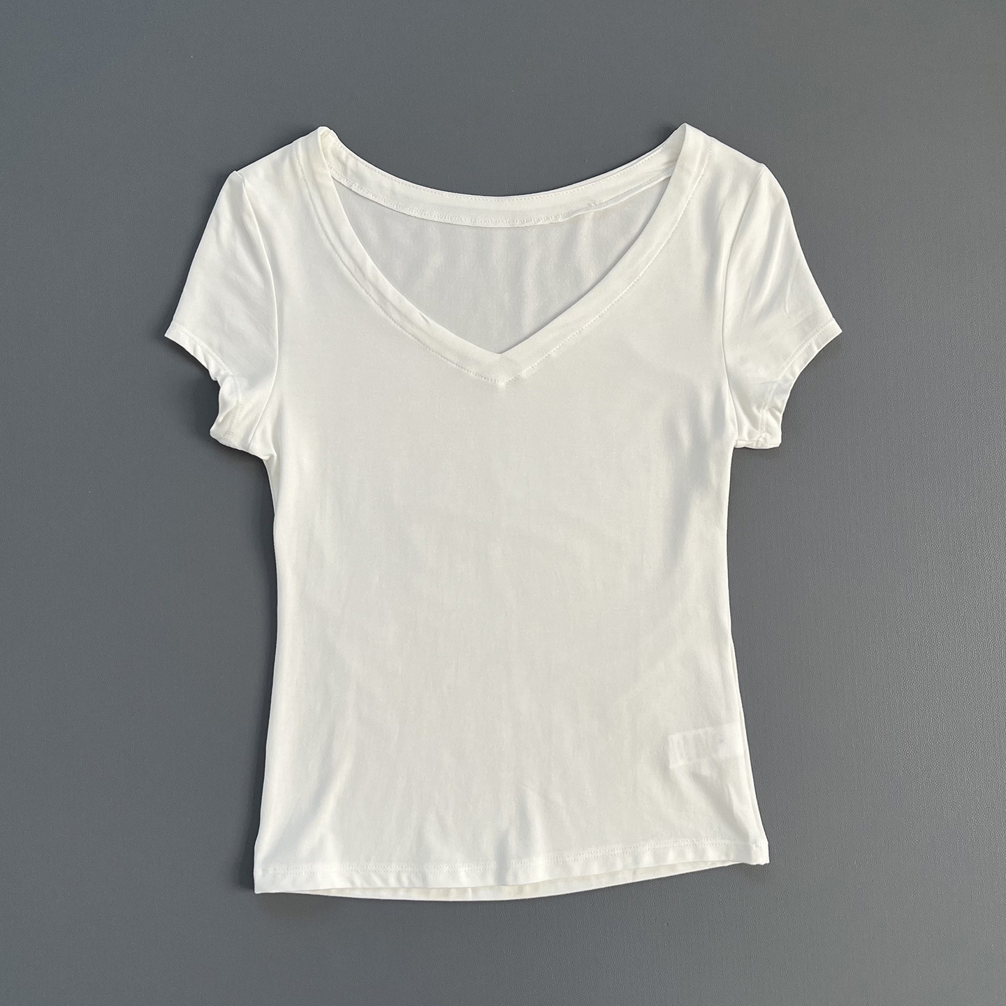 2026新款肯豆运动上衣女V领T恤修身显瘦速干短袖跑步健身瑜伽服,淘宝优惠券,粉丝福利购,淘宝优惠卷