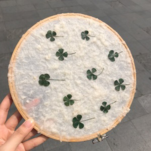 扎染圆环竹木手工DIY材料竹框工具十字绣绷刺绣棚子造纸框框架 - 图1