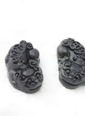 貔貅项链砭石吊坠招财貔貅手链