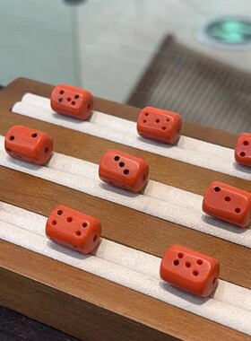 2026藏式料器骰子 diy配件散珠隔珠串珠手绳项链文玩佛珠手串配饰