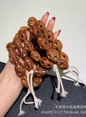 2026橄榄煤球手持手链17mm左右男女百搭简约时尚饰品diy串珠文玩