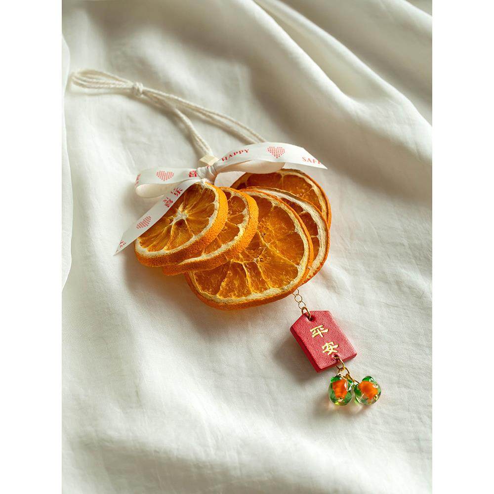 大橘大利橙片汽车挂件干花车挂装饰墙挂氛围感心想事橙车挂饰装饰,淘宝优惠券,粉丝福利购,淘宝优惠卷