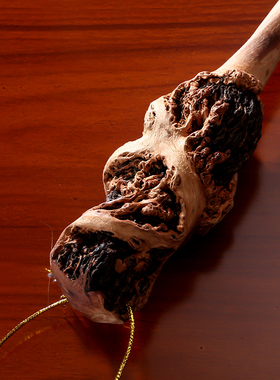 涛羽太极佛尘马尾木制