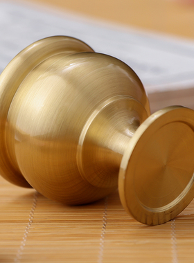 供水杯佛前铜制涛羽招财