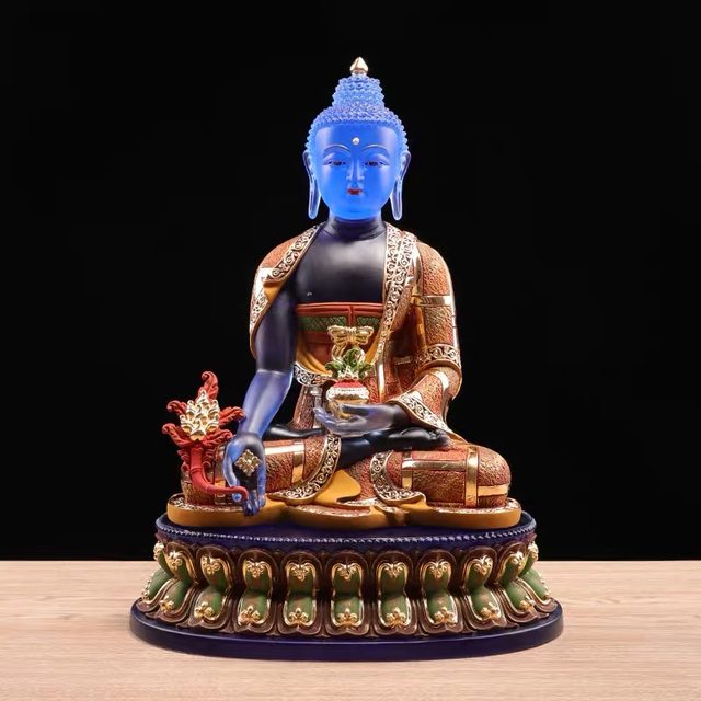 Tao Yu Ancient Law Glazed Medicine Master Buddha Light Tathagata