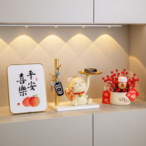 Entrance to the family Xuanguan Cat Key Containing Swing shoe cabinet Desktop Home Decorative Goods Gifts Jo to New Residence Gifts