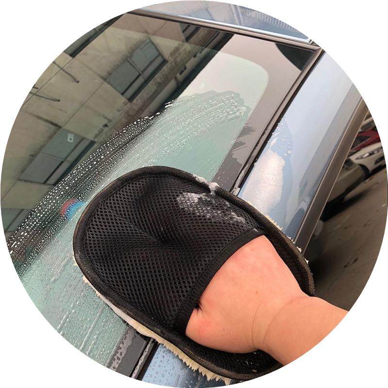 财润仿羊毛抛光打蜡洗车手套洗车手套双面手套车用清洗工具,淘宝优惠券,粉丝福利购,淘宝优惠卷