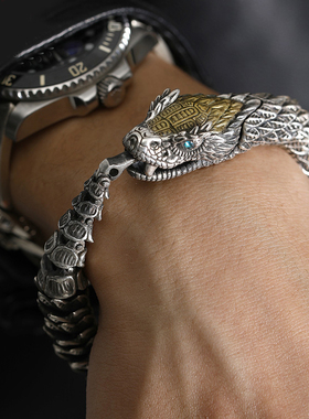 HX Handmade Retro Bracelet Men's High-end Original Niche