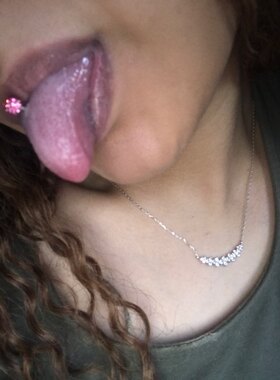 1PC Tongue Piercing External Threaded Stainless Steel