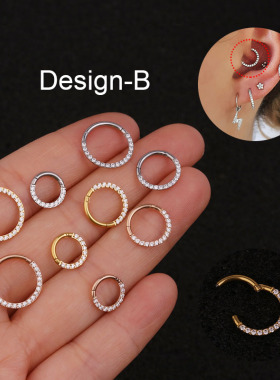 16g Stainless Steel Real Septum Rings Pierced Piercing