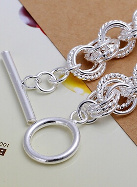 High quality 925  Silver color Jewelry pretty nice fashion