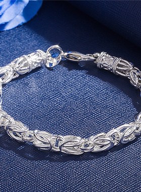High quality 925 sterling silver Bracelet for woman man