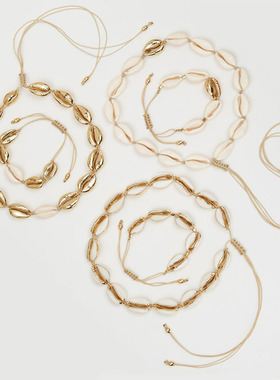 2021 Fashion Gold Cowrie Shell Choker Necklace for Women