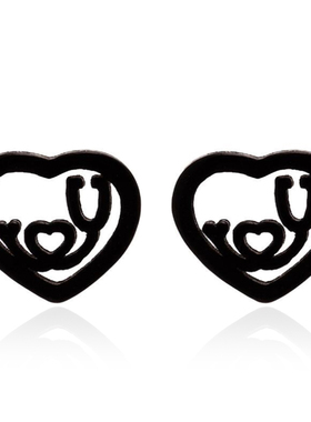 New Fashion Stud Earrings For Women Jewelry Stainless Steel