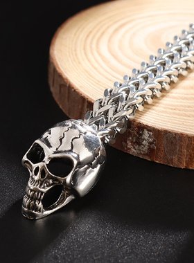 Hot Selling Classic Fashion Punk Stainless Steel Skull