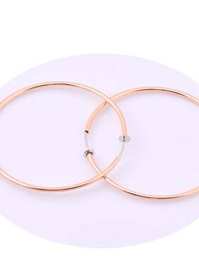 Hot diameter 4cm/5cm/6cm Ear Clips Rings Punk Women Non-Pier