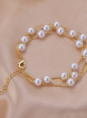 2022 New Luxury Pearl Bracelet for Women Fashion Classic