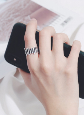 Korean version of S925 sterling silver designer creative old