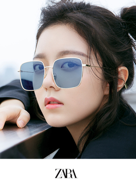 赵今麦同款墨镜女大框彩色镜