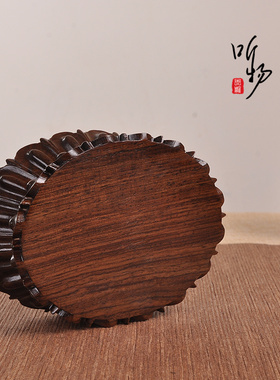 听物实木中式佛堂垫高摆件底座