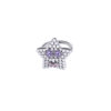 Pearl five-pointed star ring for women, light luxury niche original design, high-end index finger ring, sweet, cool and versatile open ring