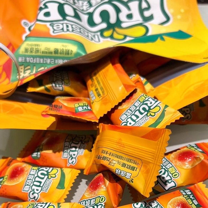 会员代购雀巢0糖爆浆软糖血橙味450g独立大份量休闲儿童零食糖果,淘宝优惠券,粉丝福利购,淘宝优惠卷