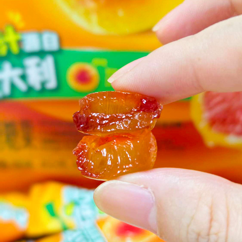 会员代购雀巢0糖爆浆软糖血橙味450g独立大份量休闲儿童零食糖果,淘宝优惠券,粉丝福利购,淘宝优惠卷