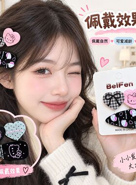 亚克力hellokitty发夹可爱少女刘