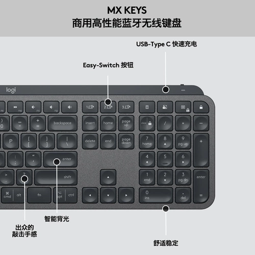 Logitech, беспроводная клавиатура для коммерческого использования, мышка, элитный комплект для офиса *S с зарядкой, bluetooth