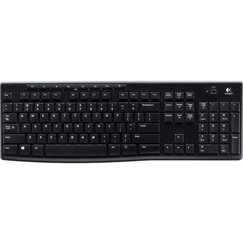 Logitech K270 Беспроводная клавиатура офис домохозяйства USB -компьютер набрать мультимедиа, выделенная полная батарея