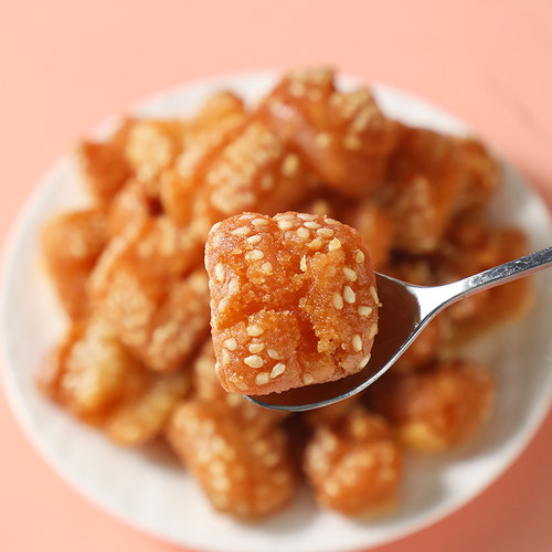 米思奇老八样糕点花生酥蜜三刀麻片酥糖传统美食零食徐州特产包邮 - 图2