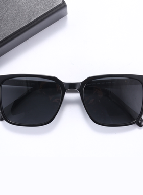 大脸男士专用高清偏光黑超太阳镜