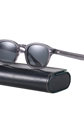 欧美风开车驾驶潮牌偏光太阳镜男