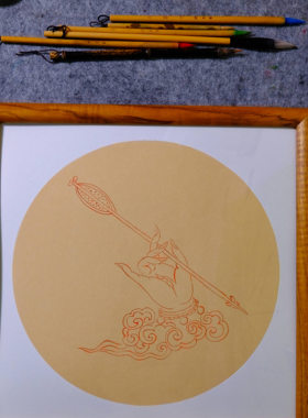 中式禅意装饰画客厅茶室挂画