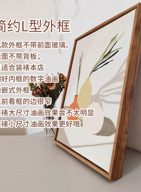 油画框装裱儿童铝合金中式