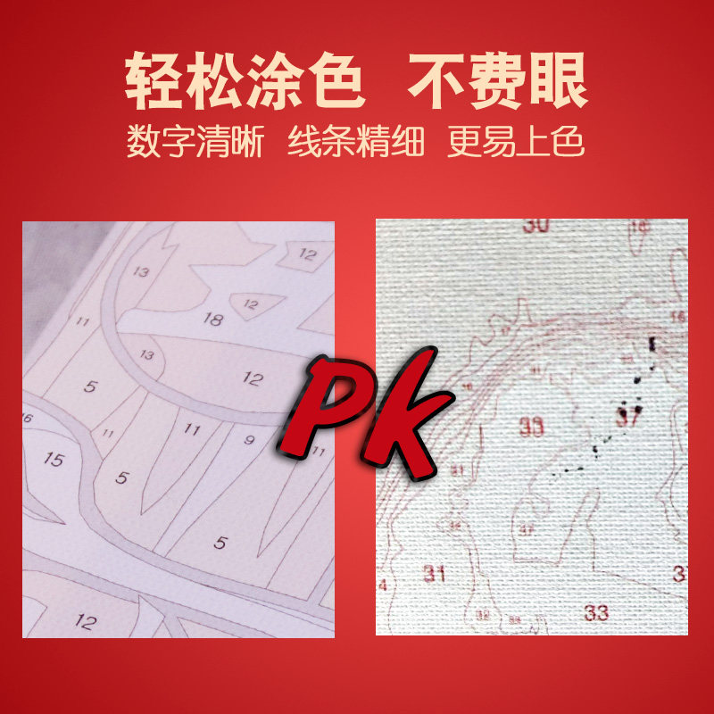 生日礼物送男友女友照片定制油画diy手工情侣女生闺蜜七夕情人节