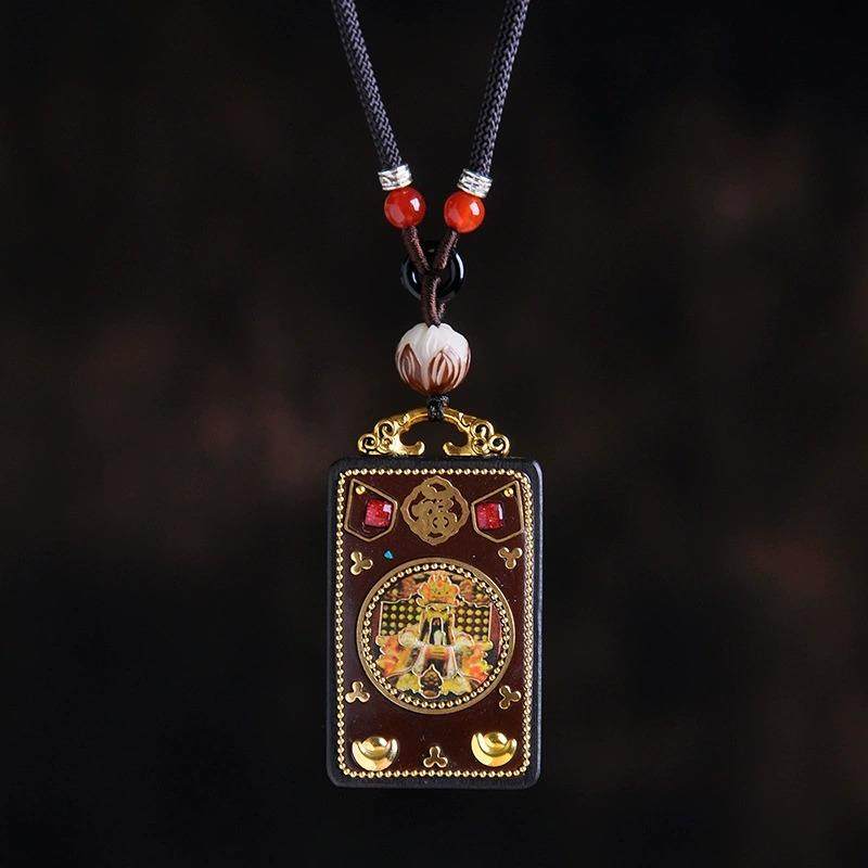 【先生推荐】纯手工镶嵌唐卡项链龙五爷财神项坠布艺项坠/吊坠,淘宝优惠券,粉丝福利购,淘宝优惠卷
