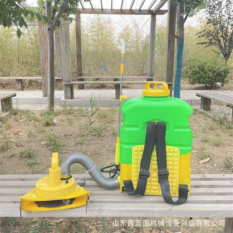 12V电瓶动力可调速打药施肥两用机 家用小型打药撒化肥一体机 - 图1