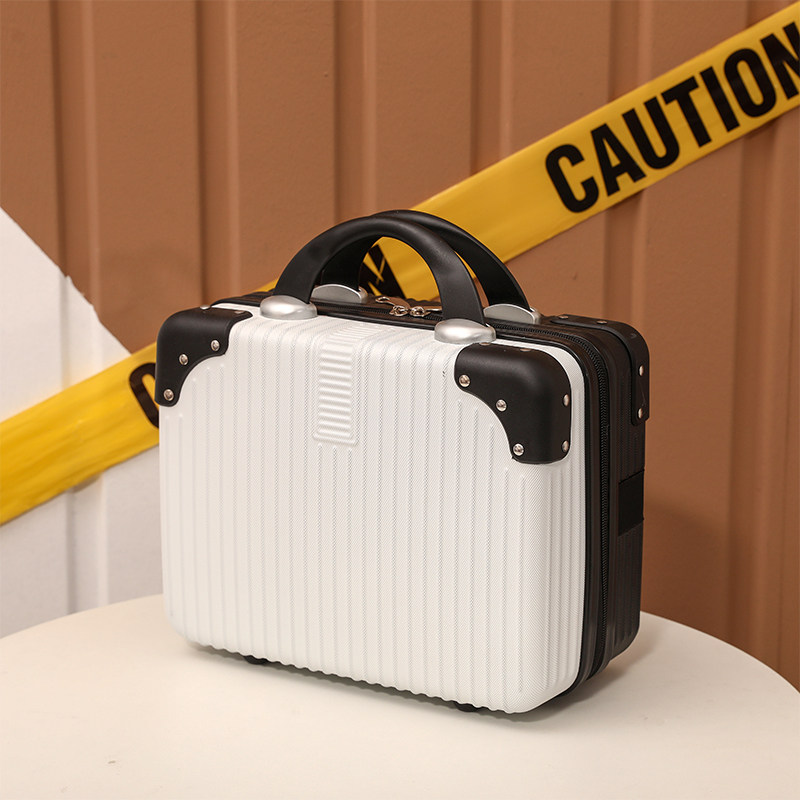 手提箱子小女可爱化妆箱14寸行李箱 鹃羚旅行箱