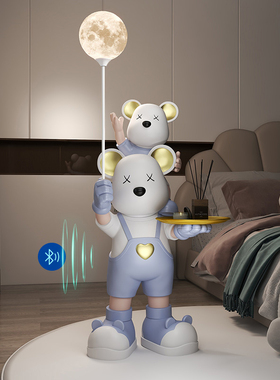 暴力熊大型摆件客厅落地