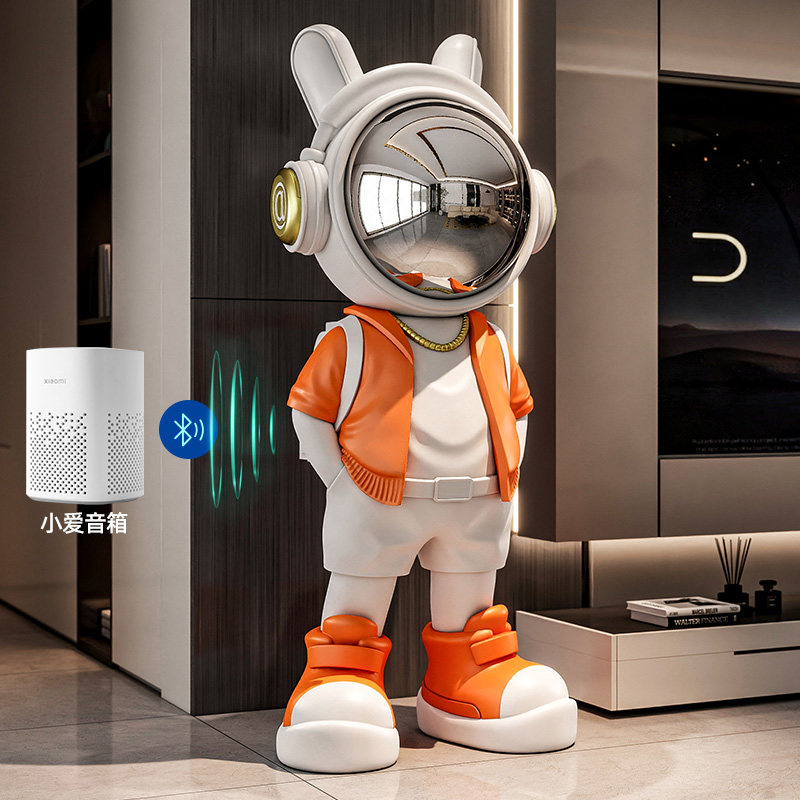 小爱音箱潮酷宇航员太空人大型落地摆件家居装饰客厅电视柜沙发旁,淘宝优惠券,粉丝福利购,淘宝优惠卷