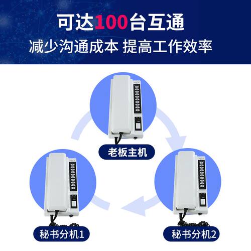 办公室呼叫器无线电话机0资费无线对讲呼叫器老板呼叫秘书互通商务呼酒店无线对讲器餐厅双向对讲语音呼叫器 - 图1