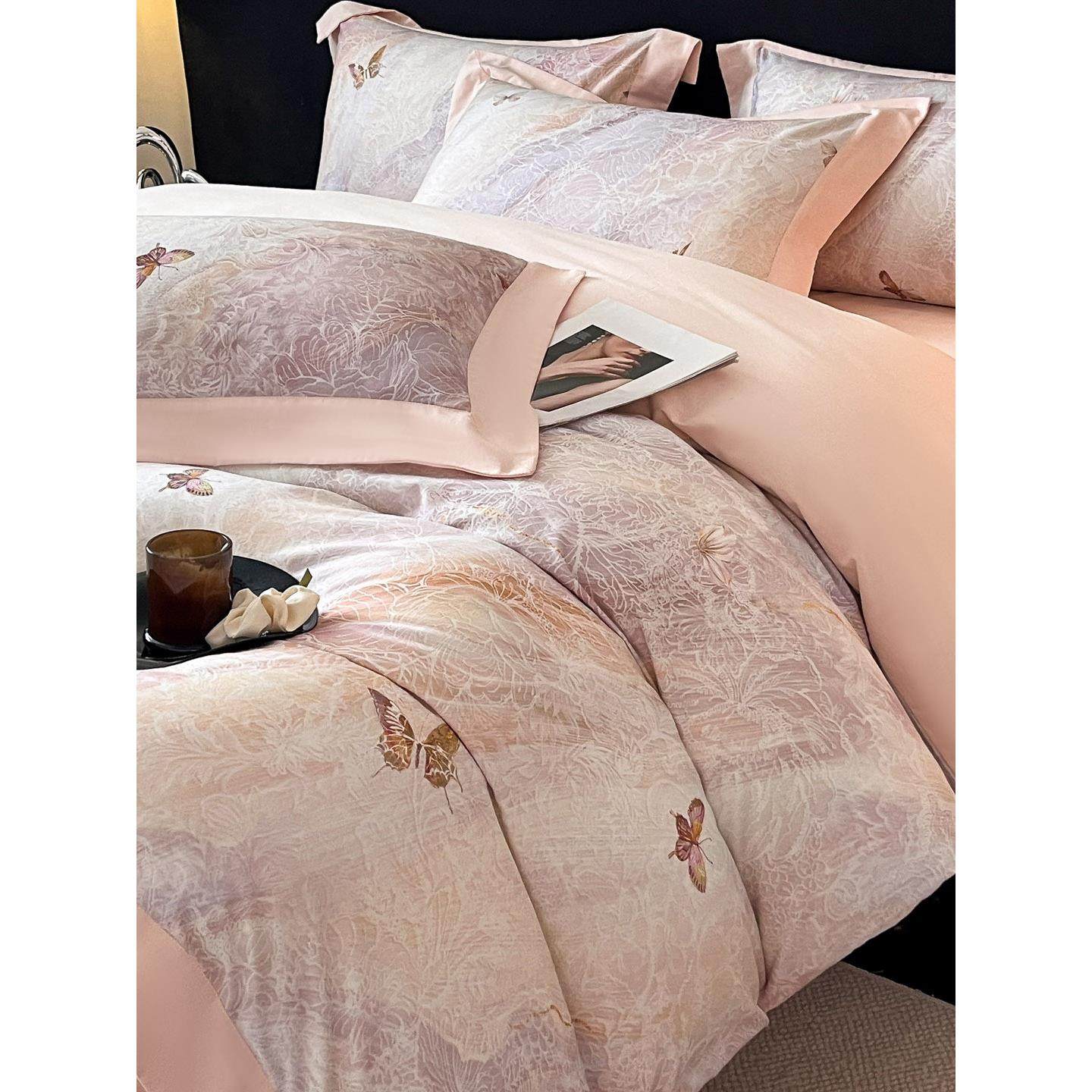 A类高端母婴纯棉磨毛加厚四件套全棉印花被套床单床笠款床上用品4,淘宝优惠券,粉丝福利购,淘宝优惠卷