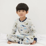 Детская демисезонная хлопковая пижама, детский лонгслив, костюм мальчика цветочника, подходит для подростков