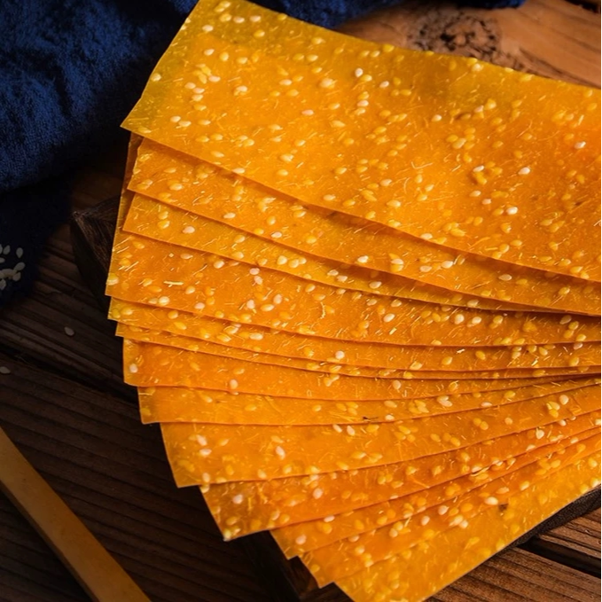 湖南特产芝麻红薯片农家纯手工刮片郴州红薯薄片地瓜干番薯片零食