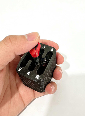 3D打印手动挡拨片玩具装饰摆件