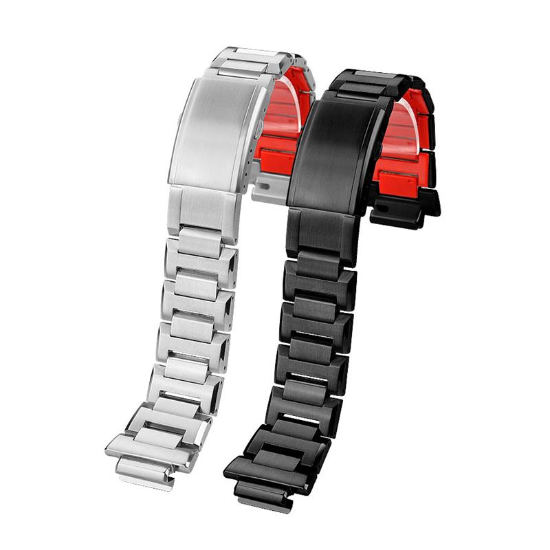 适配卡西欧DW5600DW5610GW-B5600改装金属表壳精钢X手表带配件男 - 图3