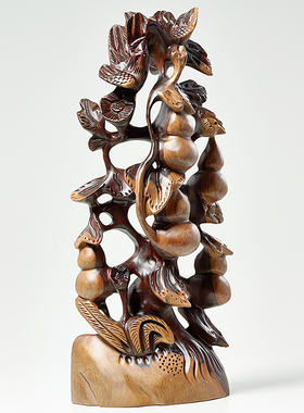 康御红中国大陆中式莆田木雕黑檀