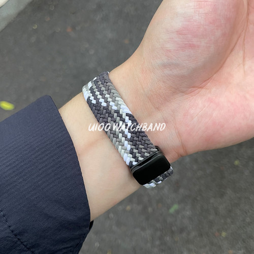 UIOO适用华为手环11/11pro表带尼龙编织回环磁吸腕带透气时尚男女 - 图1