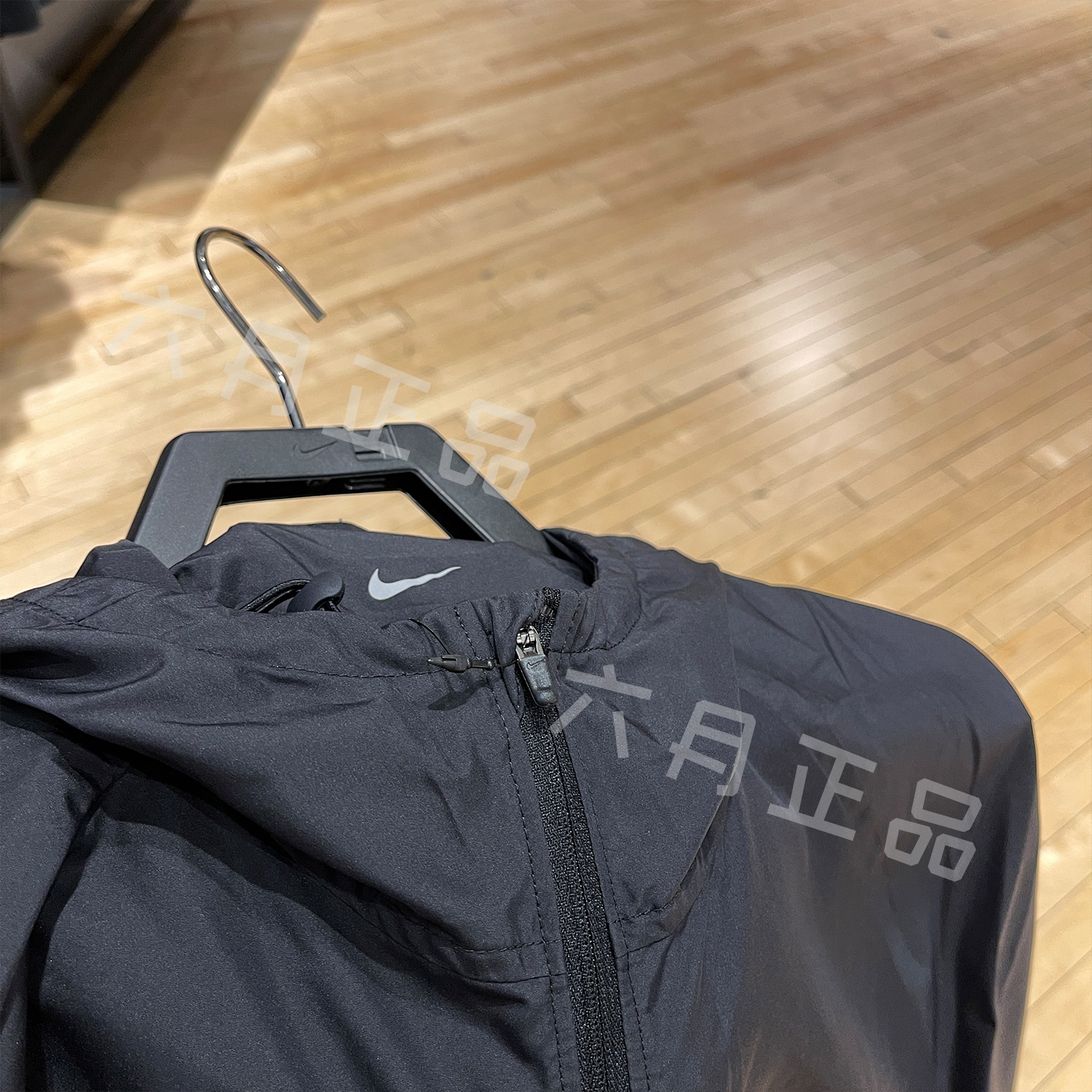 正品NIKE耐克男子梭织透气外套运动休闲连帽防风夹克 DD4747-010